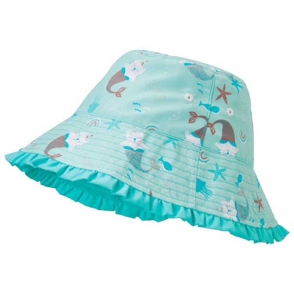 Playshoes - Kid's UV-Schutz Sonnenhut Einhornmeerkatze - Hut Gr 51 cm;53 cm;55 cm türkis von Playshoes