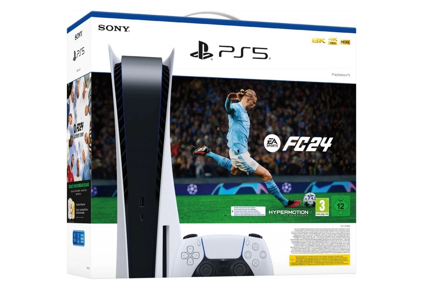 Playstation PlayStation 5, Disk Edition + EA Sports FC 24 von Playstation