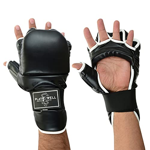 Playwell Elite Range : Kampfsport Kung Fu Cobra Ringen & Sparring Handschuhe - Neu (Groß / XL) von Playwell