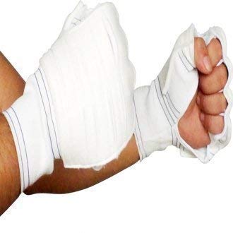 Playwell Kudo Weiß Sparring Elastische Baumwolle Handschuhe - Medium von Playwell