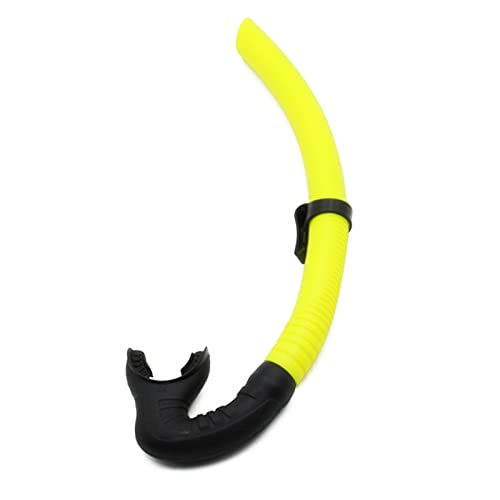 Dry Snorkel Professionelle Schnorchelausrüstung mit trockener Oberseite für bequemes Silikon-Mundstück und zum Tauchen Sn Freitauchmaske und Schnorchel von Pnuokn