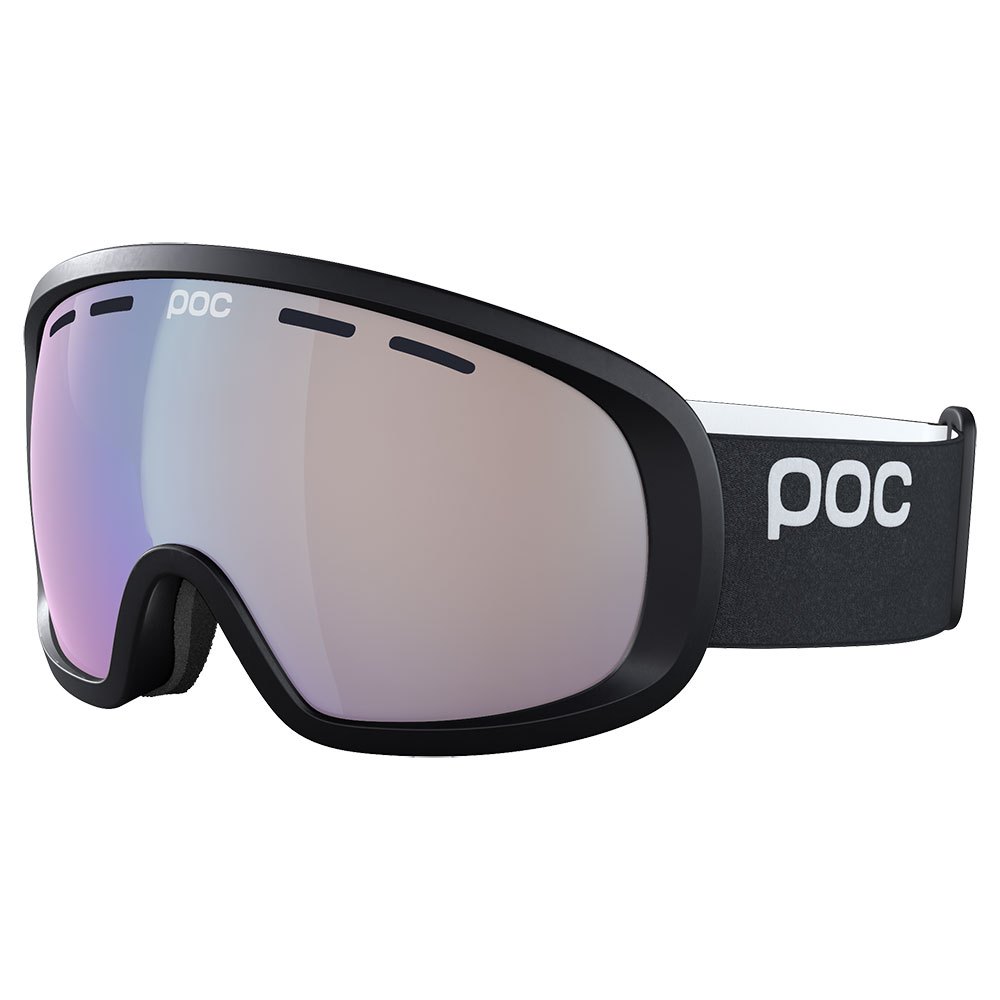 Poc Fovea Mid Photochromic Ski Goggles Schwarz Light Pink Sky Blu/CAT1-3 von Poc
