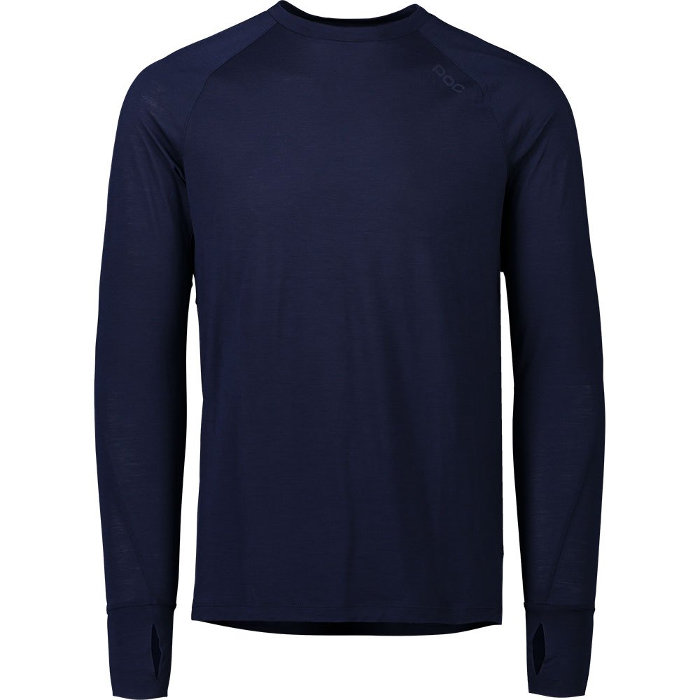 Poc Lighmerino Long Sleeve T-shirt Blau XL Mann von Poc