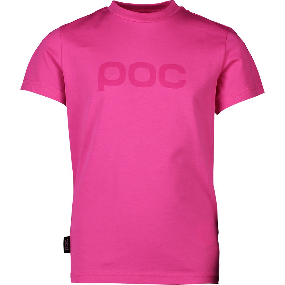 Poc Logo Short Sleeve T-shirt Rosa 150 cm Junge von Poc
