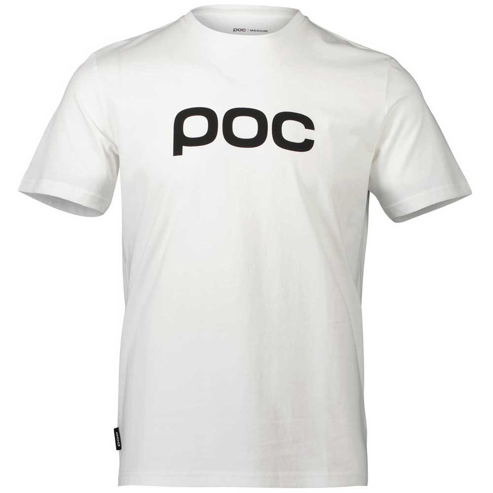 Poc Logo Short Sleeve T-shirt Weiß 2XS Mann von Poc