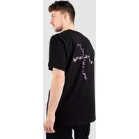 Poetic Collective Cross T-Shirt black von Poetic Collective