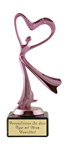 Pokalmatador GmbH Dance Award auf schwarzen Marmorsockel inkl. persönlichem Wunschtext auf hochwertigen Aluschild - Höhe ca. 20 cm. von Pokalmatador GmbH