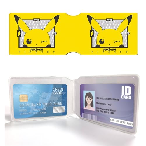 Pokémon Pikachu 25 - Karten-Etui Unisex Karten-Etui Standard Kunststoff Fan-Merch, Gaming von Pokémon