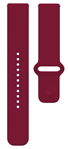 Polar Silikon-Armband Snap & Slip 20mm Rot S-L von Polar