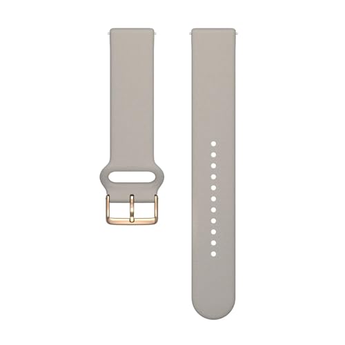 Polar 20 mm Armband (kompatibel mit Unite, Ignite und Pacer Serie), Greige, S-L, 20mm von Polar