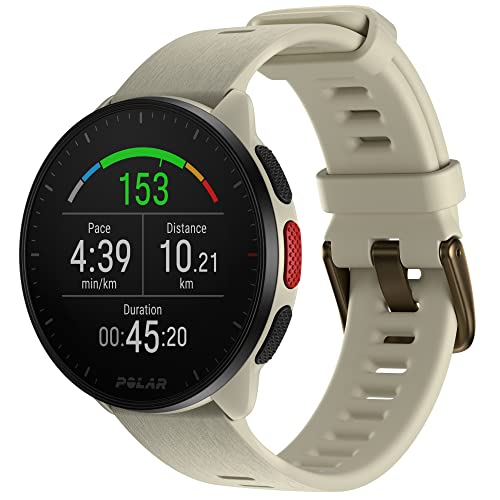 Polar Pacer - GPS-Laufuhr - Smartwatch für Damen & Herren - Pulsuhr - Sport & Fitness - ultraleichte Uhr mit Schrittzähler, personalisierten Trainingsprogrammen & Erholungsfunktionen, Musiksteuerung von Polar