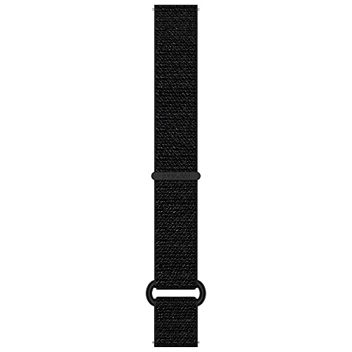 Polar Nylon-Armband mit Klettverschluss 20mm Schwarz M/L von Polar