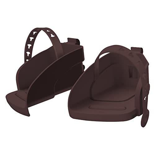 POLISPORT 8634400023 - Ersatz-Fußstütze + Riemen für Stuhl Modell Groovy in dunkelbrauner Farbe von Polisport