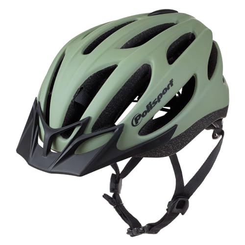 Polisport Unisex-Adult Helmet Sport-Flow-(L=58/62) Helm, Mattgrün, L von Polisport