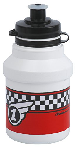 Polisport cicli BONIN-Kids &apos Race Wasser Flaschen, weiß/rot, klein von Polisport