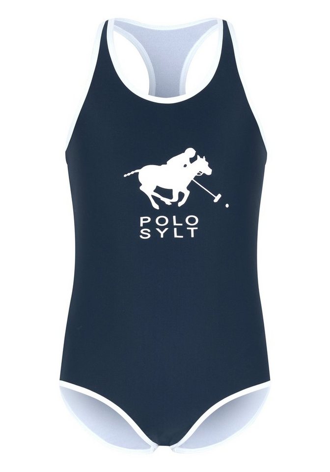 Polo Sylt Badeanzug mit Logo-Print von Polo Sylt