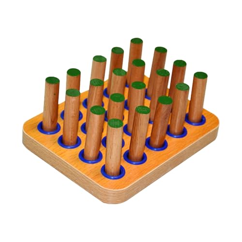 Fingerfertigkeit Steckbrett | Fingergeschicklichkeit Training Holz Steckbrett,Multifunktionales Ergotherapie Trainingsgerät Für Erwachsene Frauen Männer Senioren Großeltern Fingerfertigkeit Steckbrett | Fingergeschicklichkeit Training Holz Steckbrett,Multifunktionales Ergotherapie Trainingsgerät Für Erwachsene Frauen Männer Senioren Großeltern von Pomurom