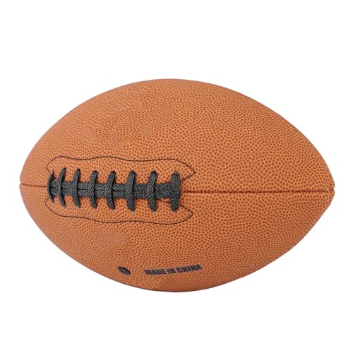 Pongnas American Football, Größe 9. Sportfußball, Langlebig, Schlagfest, für Training und Spiel (Hellbraunes Gelb) von Pongnas