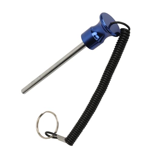 Pongnas Kraftmaschinen-Pin, Fitnessstudio-Gewichtsstapel-Pin mit Langlebigem Magnetischem Eisen-Aluminium-Zugseil-Design für Übungen (Blue) von Pongnas