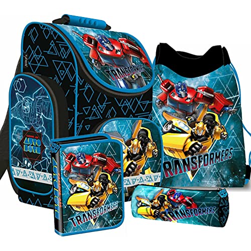 Pony Transformers Tornister Ranzen Schultasche Schulranzenset mit Sportbeutel, Federtasche. von Pony