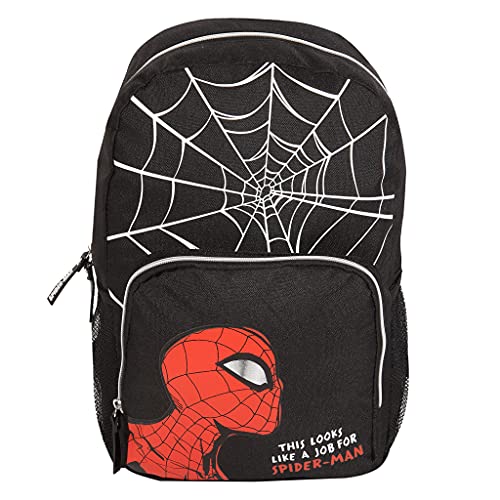 Marvel Comics Spiderman Web Head Boys Rucksack, Offizielle Ware. | Rächer-Superheld zurück zu Schule Rucksack, Geburtstag Geschenk-Idee für Jungen von Popgear