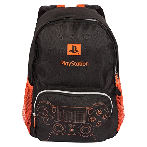 Playstation PS Logo Rucksack, Kinder, One Size, Schwarz, Offizielle Handelsware von Popgear
