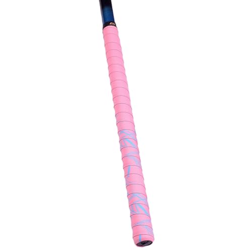 Porceosy Selbstklebendes Griffband für Schläger, super saugfähig, universal, für Tennisschläger, rutschfest, schweißbeständig, Übergriff für Sportzubehör, Rosa von Porceosy