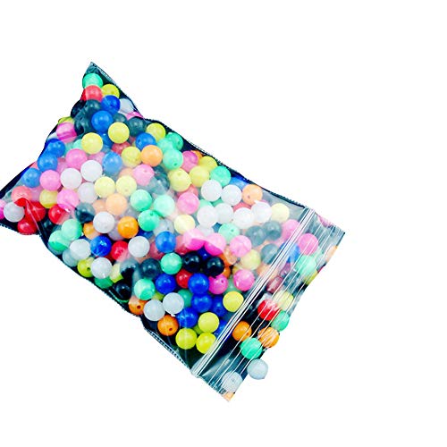 Angelperlen, 100 Stück 6 Mm / 8 Mm Runde Mehrfarbige Rig Perlen Seefischköder Float Tackles Farbmischung 8mm von Porfeet