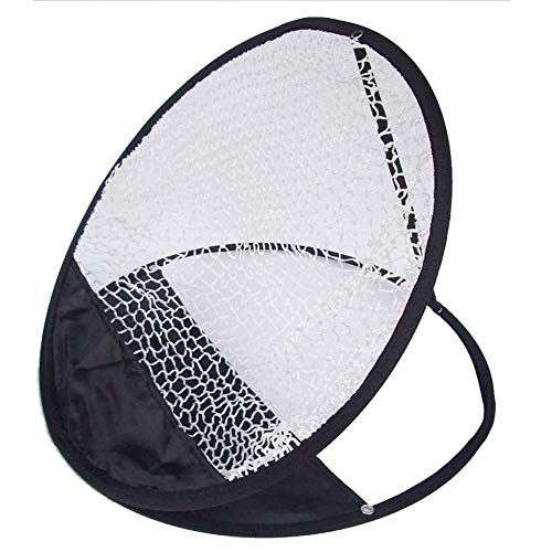 Porfeet Golf Chipping Net, Tragbares Pitching Golf Target Trainingspraxis Chipping Hitting Net Basket Schwarz von Porfeet