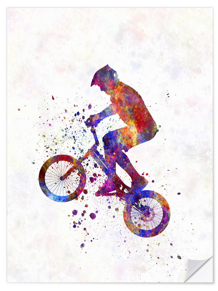 Posterlounge Wandfolie nobelart, BMX Sport V, Digitale Kunst von Posterlounge