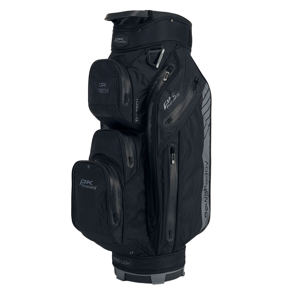 PowaKaddy Black Waterproof Dri Tech Golf Cart Bag | American Golf von PowaKaddy