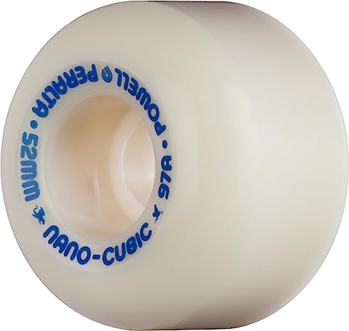 Powell Peralta Nano Cubic Dragon Formula Skateboard-Räder, 52 mm x 36 mm, 4 Stück, White Andy Anderson 97A, 52mm x 36mm von Powell Peralta
