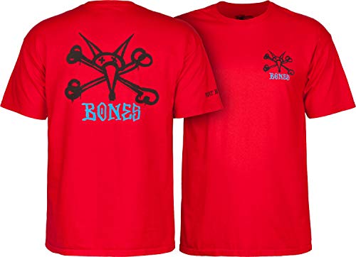 Powell-Peralta Rat Bones T-Shirt M rot von Powell Peralta