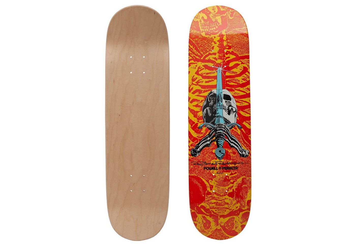 Powell Peralta Skateboard Powell-Peralta Skateboard Deck Ray Rodriguez Skull Sword Popsicle von Powell Peralta