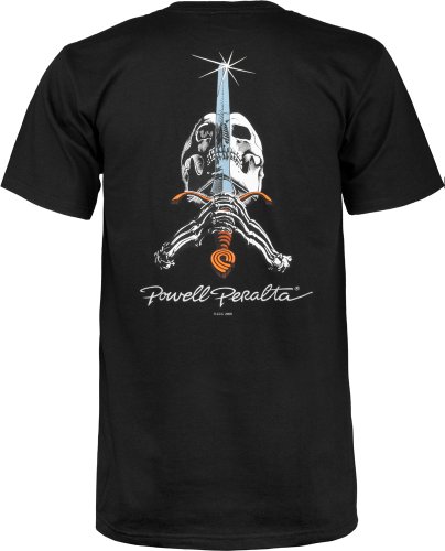 Powell Peralta Totenkopf und Schwert T-Shirts von Powell Peralta
