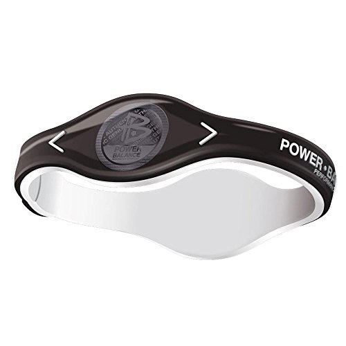 Power Balance Silikon Armband Pro Ion, Black Storm, L, IWSA09IONBLKLP von Power Balance