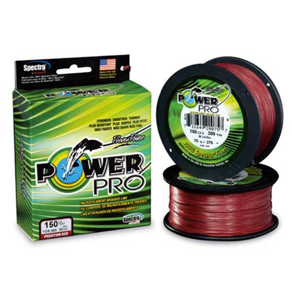 Power Pro Spectra 455 M Line Rot 0.190 mm von Power Pro