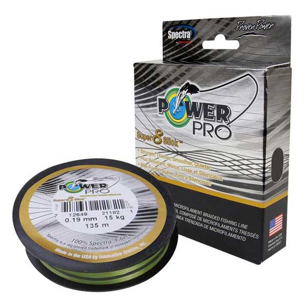 Power Pro Super 8 Slick 135 M Line Grün 0.230 mm von Power Pro