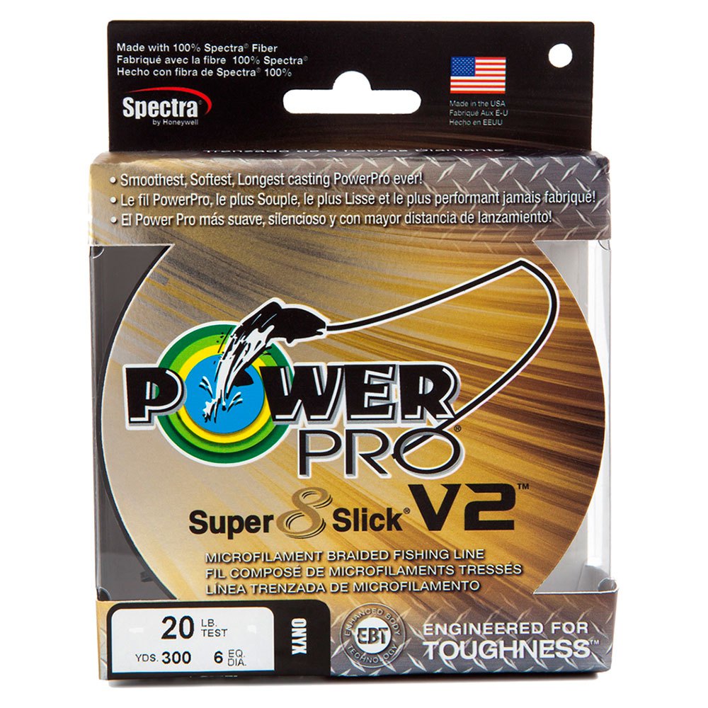 Power Pro Super 8 Slick V2 135 M Line Grau 0.130 mm von Power Pro