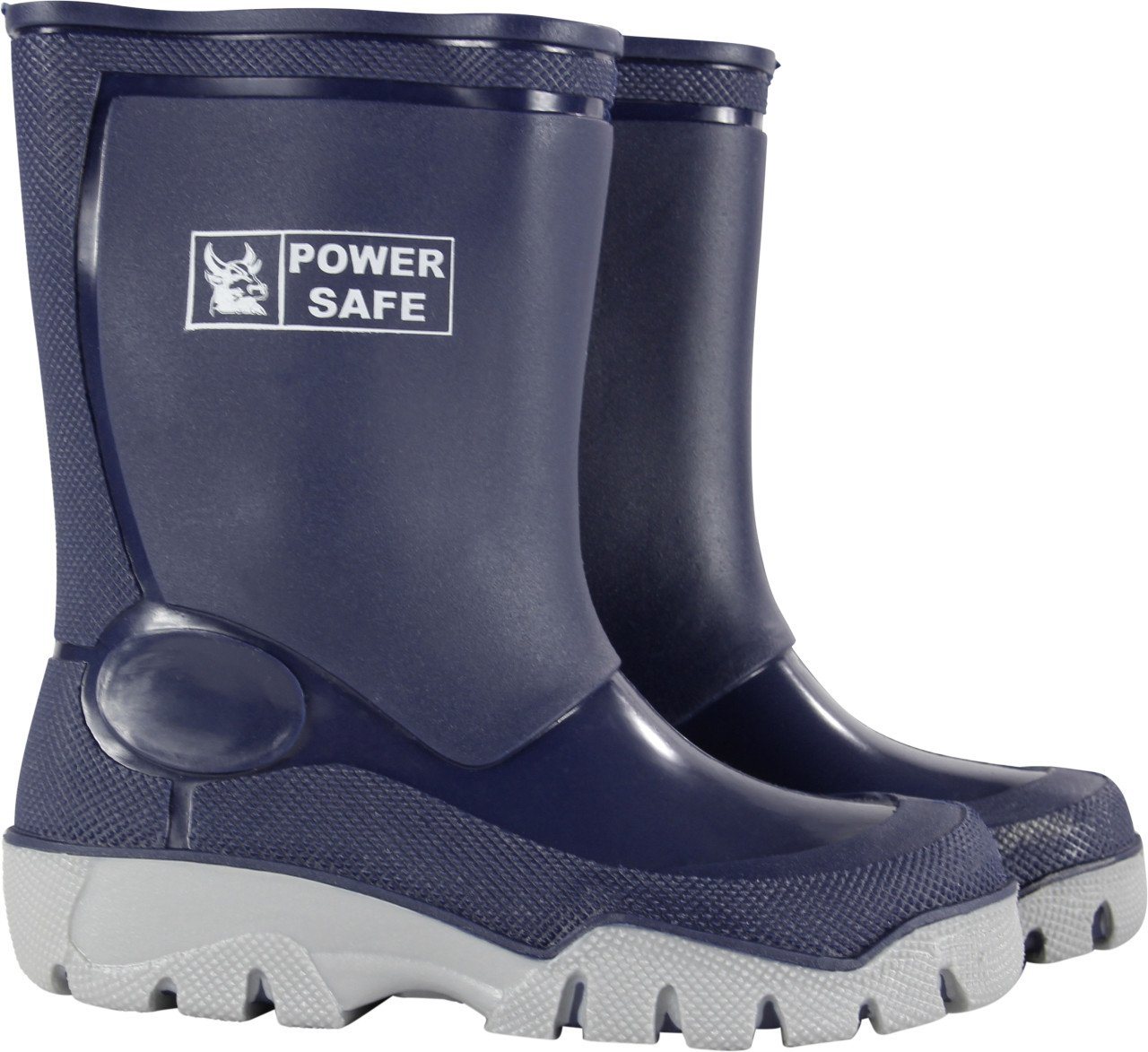 Power Safe Power Safe Kinderstiefel blau-silber Gummistiefel von Power Safe