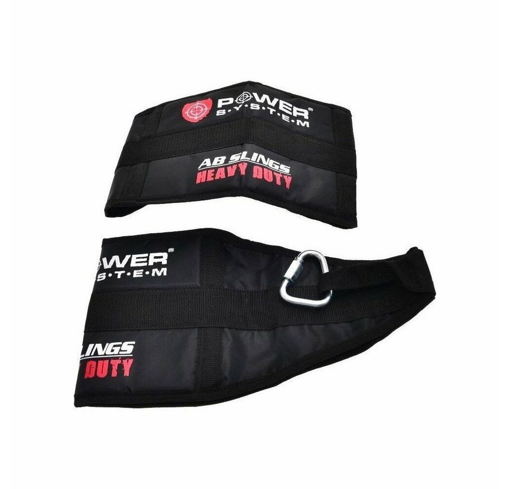 Power System Bauchtrainer Bauchtrainingsschlaufen Armschlaufen AbStrap Bauchtraining von Power System