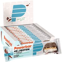 POWERBAR 40% Protein+ Crisp Choco Coco 12 Stck. Riegel, Energie Riegel, von PowerBar