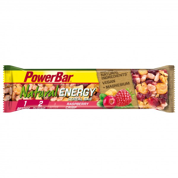 PowerBar - Natural Energy Cereal Raspberry Crisp - Energieriegel Gr 40 g raspberry crisp von PowerBar