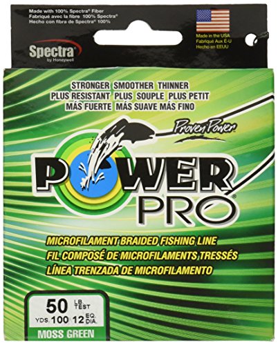 PowerPro Unisex-Erwachsene 21100500100E 22,7 kg X 90 YD. Grün, Mehrfarbig/Meereswellen (Ocean Tides), One Size von POWER PRO