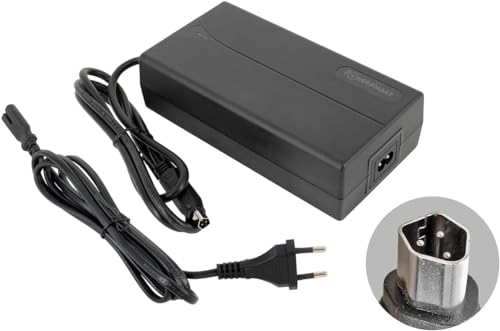 PowerSmart 54,6V 2A Ladegerät für 48V Akku von Fischer (2022 Modell) Montis EM 1724, EM 1724.1, Montis EM 1726, EM 1922, EM 2127, EM 2129 von PowerSmart