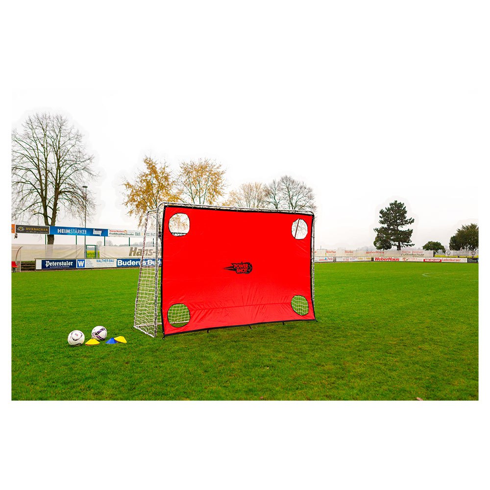 Powershot Target Shot For Football Goals Weiß 180 x 120 cm von Powershot