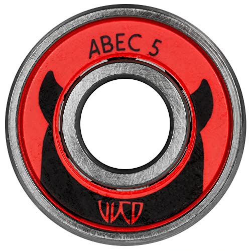 Powerslide ABEC 5 8er Pack Kugellager, Silber, 608 von Powerslide