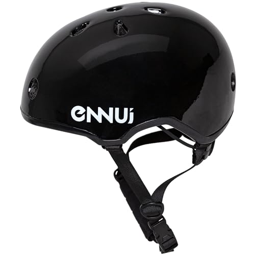 ENNUI HELMETS, ELITE BLACK WITH PEAK von Powerslide