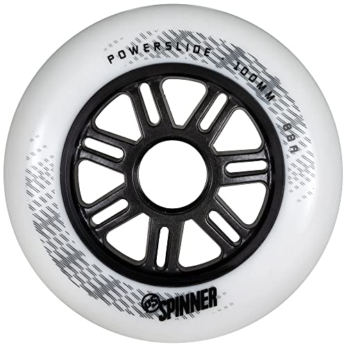 POWERSLIDE Spinner 3er Rollenset 2024 White, 100mm/88a von Powerslide