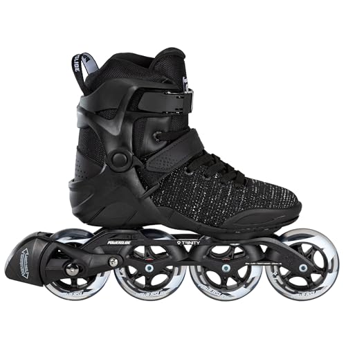 Powerslide Inline Skate Phuzion Xenon Black 90, für Fitness, für Damen und Herren von Powerslide